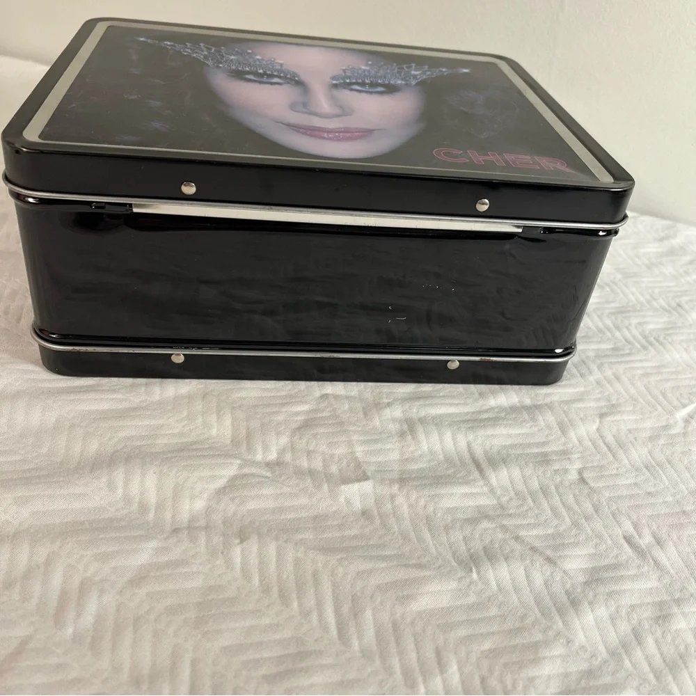 RARE Cher Metal Lunchbox Dressed To Kill Tour Merchandise